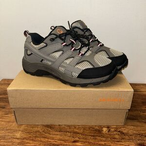 NEW Merrell Kids Youth Moab 2 Low Lace Hiking Sneaker Bark Brown MK261205 4.5 M